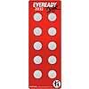 [S&amp;amp;S] $3.44*: 10-Pack Eveready CR2032 Lithium 3V Coin Batteries at Amazon (34.4￠ each)