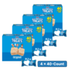 $27.46: 4 &times; 40-Count Rice Krispies Treats (Original) ($6.87 each) at Amazon