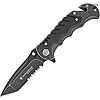 $15.02: Smith &amp;amp; Wesson Border Guard SWBG10S 8.3in High Carbon S.S. Folding Knife at Amazon