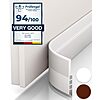 $6.90*: 39&amp;quot; Vellure Door Draft Stopper (White or Brown) at Amazon