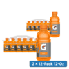 [S&amp;amp;S] $9.77: 2 &times; 12-Pack 12-Oz Gatorade Thirst Quencher Sports Drink (Orange) at Amazon