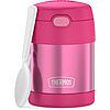 $10.77: 10-Oz THERMOS FUNTAINER Kid Friendly Food Jar with Foldable Spoon at Amazon