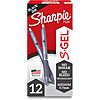 [S&amp;amp;S] $8.84: 12-Count Sharpie S-Gel Gel Pens (Blue Barrel, Medium Point 0.7mm, Black) at Amazon