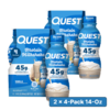 [S&amp;amp;S] $20.98: 2 &times; 4-Pack 14-Oz Quest Nutrition Protein Shake ($10.49 each) at Amazon
