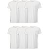 $10.16*: 6-Pack Fruit of the Loom Men's 100% Cotton Stay Tucked Crew T-Shirt (White) at Amazon