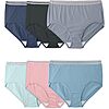 $8.69: 6-Pack Fruit of the Loom Women's Plus Size Underwear Briefs at Amazon