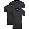 $13.49: 3-Pack Calvin Klein Cotton Stretch V Neck Tee (Black, Large) at Amazon
