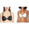$21: 2-Pack Calvin Klein Women&rsquo;s Constant Convertible Strap Lightly Lined Demi Bra at Amazon