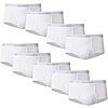 $10.72*: 9-Pack Hanes Men's Moisture-Wicking Tagless ComfortFlex Briefs (White) at Amazon