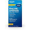 [S&amp;amp;S] $5.89*: 3-Count 1oz. Amazon Basic Care First Aid Antibiotic &amp;amp; Pain Relief Ointment at Amazon
