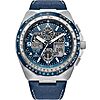 $367.20: Citizen Men's Eco-Drive Promaster Skyhawk A-T Watch, Blue Dial, Blue Leather Strap, Atomic Timekeeping (Model: JY8148-08L) at Amazon