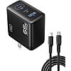 $10.09: INIU Up to 30W Fast Charging 2-Port USB C Charger Block w/ 5-ft USB-C Cable at Amazon