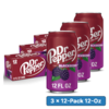 $12.55: 3 &times; 12-Pack 12-Oz Dr Pepper Blackberry ($4.18 each) at Amazon