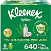 [S&amp;amp;S] $9.04: 8-Pack 80-Count Kleenex Lotion Facial Tissues at Amazon