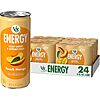 [S&amp;amp;S] $8.08*: 24-Pack 8-Oz V8 +Energy Drink (Peach Mango) at Amazon (33.7￠ each)