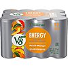 [S&amp;amp;S] $4.48: 12-Pack 8-Oz V8 +Energy Drink (Peach Mango) at Amazon (37.3￠ each)