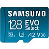 $12.99*: 128GB Samsung EVO Select microSDXC Card with SD Adapter at Amazon