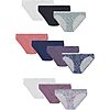 $10*: 10-Pack Hanes Women's Cotton Bikini Underwear (Assorted) at Amazon