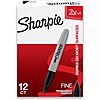$6.79: 12-Count Sharpie Super Permanent Markers, Fine Point, Black at Amazon (56.6￠ each)