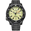 $362.50: Citizen Men's Eco-Drive Promaster Dive Automatic Black IP Stainless Steel Watch, Rotating Bezel (Model: NY0155-58X) at Amazon