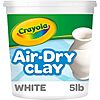 $4: 5-Pound Crayola Air Dry Clay (White) at Amazon