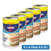 [S&amp;amp;S] $20.75*: 5 &times; 4-Pack 4.5-Oz SWANSON S White Premium Chunk Chicken Breast in Water ($4.15 each) at Amazon