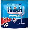 [S&amp;amp;S] $8.50*: 62-Count Finish Power Powerball Dishwashing Tablets at Amazon