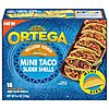 [S&amp;amp;S] $2.51: 18-Count Ortega Mini Taco Slider Shells (Yellow Corn) at Amazon