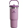 $23.93: 30-Oz STANLEY IceFlow Flip Straw Tumbler with Handle (Lilac) at Amazon