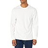 $9.90*: 2-Pack Hanes Men's Ultra Cotton Long Sleeve T-Shirts (White) at Amazon