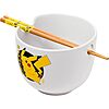 $8.81: 20-Oz Silver Buffalo Ceramic Ramen Noodle Rice Bowl with Chopsticks (Pokemon Pikachu) at Amazon
