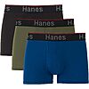 $8.96: 3-Pack Hanes Men's Total Support Pouch Boxer Brief Underwear Trunks at Amazon