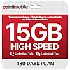 [Prime] $106.40*: 12-Month Infimobile Prepaid Mobile Unlimited Talk / Text + 15GB Data / Mo. (T-Mobile) at Amazon
