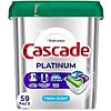 [S&amp;amp;S] $12.20*: 59-Count Cascade Platinum Dishwasher Pods (Fresh) at Amazon