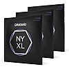 [S&amp;amp;S] $15.88: 3-Pack D'Addario Guitar Strings Set (Medium Gauge 11-49) at Amazon