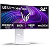 [Prime] $658.53*: 34&Prime; LG Ultragear 34GX90SA-W WQHD 240Hz OLED Curved Gaming Monitor at Amazon