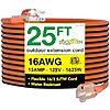 [Regional/MidAtlantic] $7.56: 25&prime; Power By GoGreen 16/3 Outdoor Extension Cord with Lighted End (GG-13725) at Amazon