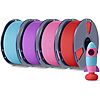$38.68*: 4-Pack 1kg SUNLU Matte PLA 3D Printer Filaments (Red, Pink, Purple, Light Blue) at Amazon