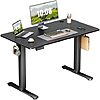 $66.99*: 40&amp;quot; x 24&amp;quot; Sweetcrispy Electric Adjustable Split-Top Standing Desk (Black or Nature) at Amazon