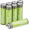 [Regional/MidAtlantic, S&amp;amp;S] $6.52*: 8-Count Amazon Basics Rechargeable AA NiMH High-Capacity Batteries, 2400 mAh at Amazon (81.5￠ each)