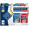 [S&amp;amp;S] $9.84: 12-Pack 3-Oz Blue Buffalo Delectables Natural Wet Dog Food Toppers (Chicken &amp;amp; Beef) at Amazon (82￠ each)