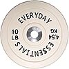 $9.58*: 10-lbs BalanceFrom Color Coded Olympic Bumper Weight Plate w/ Steel Hub (Single) at Amazon