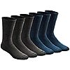 $8.84*: 6-Pairs Dickies Men's Dri-Tech Essential Moisture Control Crew Socks (Large, Free Run) at Amazon