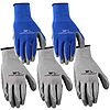 $2.98*: 5-Pairs Wells Lamont Nitrile Work Gloves (Large, Grey/Blue) at Amazon
