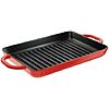 $29.95: Lodge 12.5 x 8 Inch Enamel Cast Iron Grill Pan at Amazon