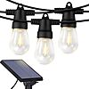 [Prime] $18.99*: 27' Brightech Ambience Pro Solar Powered Outdoor Waterproof LED String Lights at Amazon