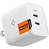 $12.99: 35W Spigen GaN III Dual Port PD 3.0 USB-C Charger at Amazon