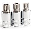 $6.69: 3-Piece Titan Tamper Resistant XZN Triple Square Bit Socket Set (16083) at Amazon