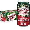 [S&amp;amp;S] $13.84: 3 &times; 12-Pack 12-Oz Canada Dry Fruit Splash Cherry Ginger Ale Soda ($4.61 each) at Amazon