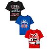 $6.19*: 3-Pack The Children's Place Toddler Boys Short Sleeve Graphic T-Shirt (Various) at Amazon